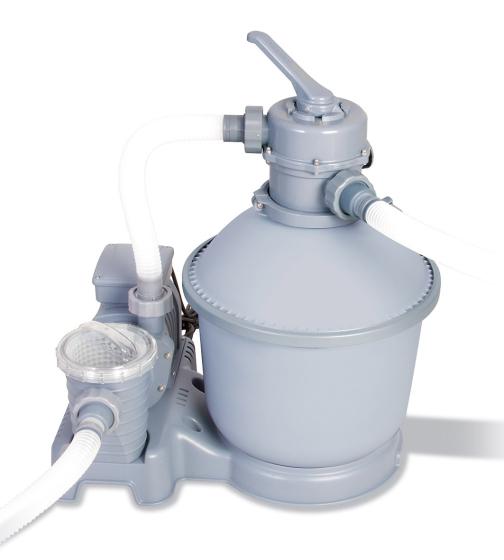 1 PZ Di *POMPA FILTRANTE A SABBIA 3785 LT/H COD.58400