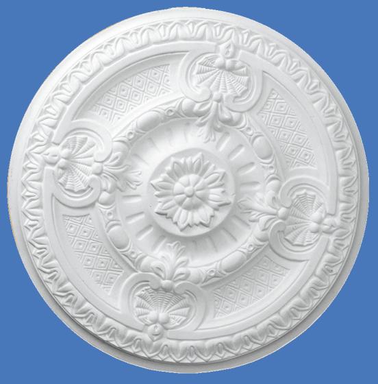 1 PZ Di *ROSONE IN GESSO ART. R04013