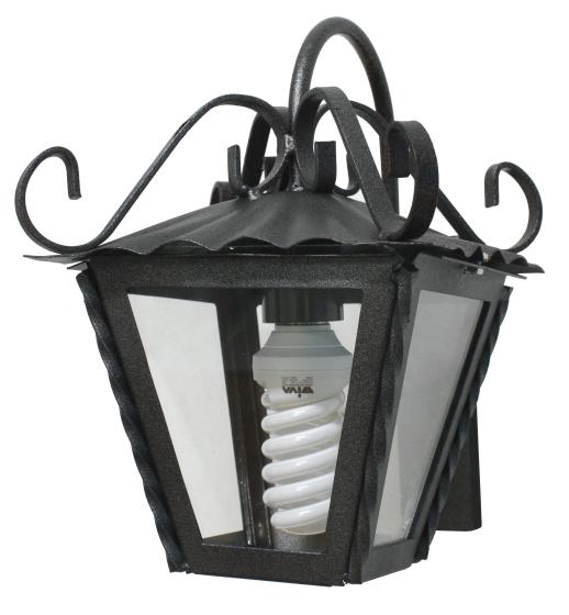 4 PZ Di *LANTERNA FERRO BATTUTO C-BRACCIO MOD.GARDEN