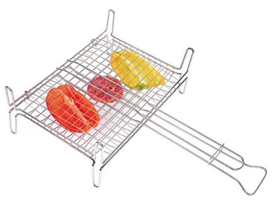 1 PZ Di *GRATICOLA DOPPIA BOMB.CM. 35X40 C/PIEDIPESAN