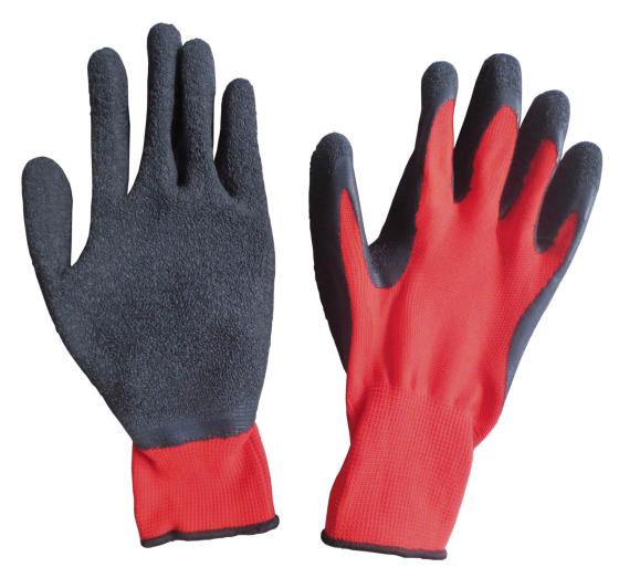 12 PA Di *GUANTI TEKNA PRO POLIEST./LATT.TG.7  YQL04