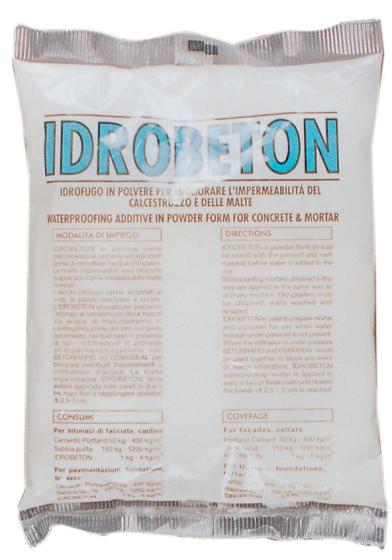 25 KG Di *IDROFUGO IN POLVERE DA KG.1