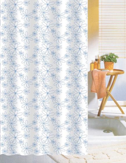 1 PZ Di *TENDA DOCCIA POLIEST. DIS.5044D CM.180X200