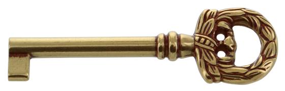 6 BL Di BL CHIAVE ANTICH.33726 MM.24X75 PATINE