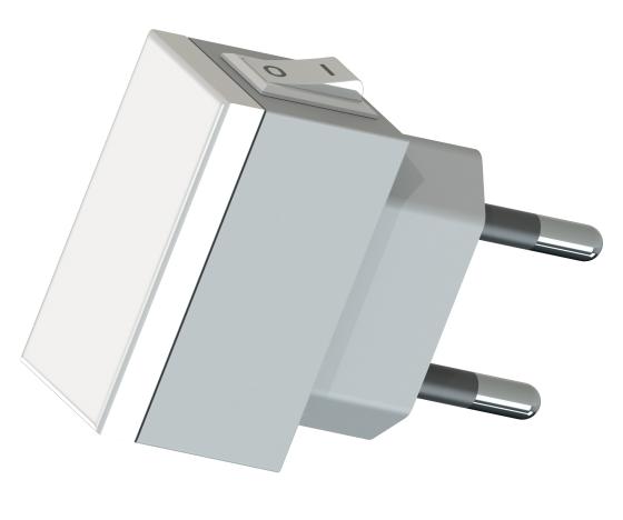 12 PZ Di LUCE NOTTURNA LED LUCCIOLINA C/INTERRUTTOR*