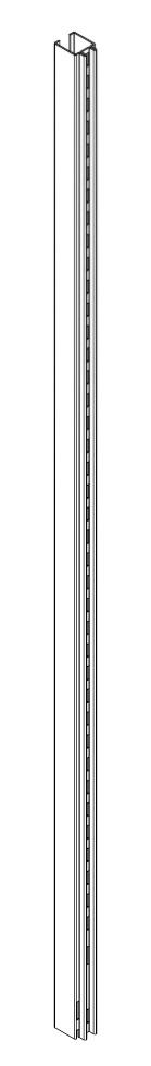 1 PZ Di ZAF PIANTANA PER PARETE PANNA CM.9X252H