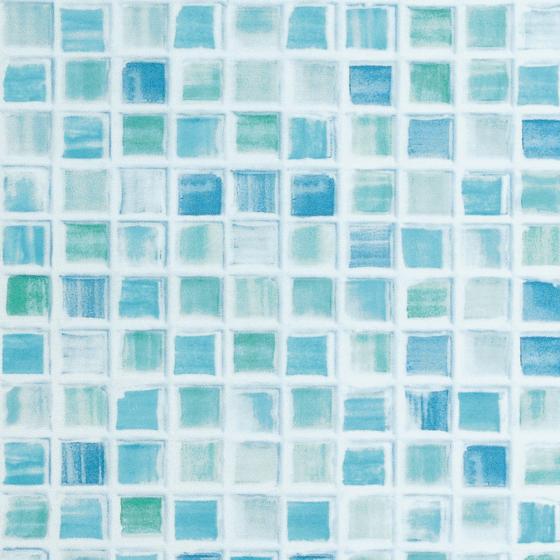 16 PZ Di DOGA RIVEST.PVC CM 270X25X0,8 MOSAICO CELESTE