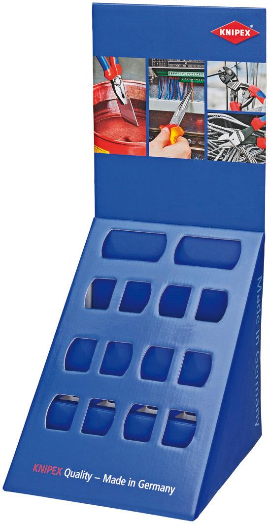 1 PZ Di KNIPEX ESPOSITORE VUOTO PER PINZE