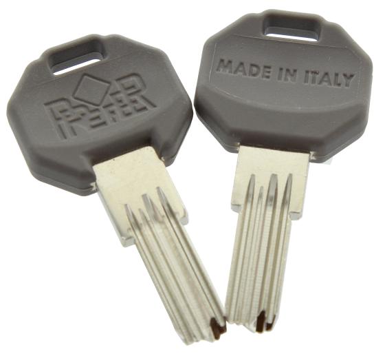 5 PZ Di CHIAVE GREZZA PREFER PROFILO EUROPEO U-W