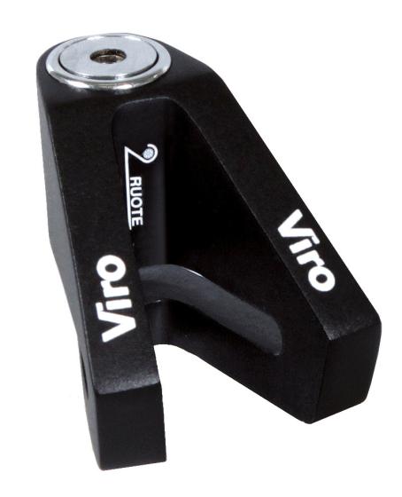 1 PZ Di *VIRO ART.166 BLOCCA DISCO D.MM.6 NERO