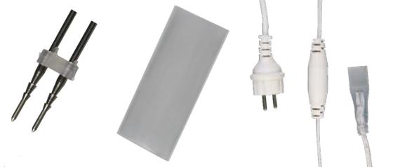 1 PZ Di KIT CABLAGGIO FISSO X TUBO LUMINOSO 2VIE
