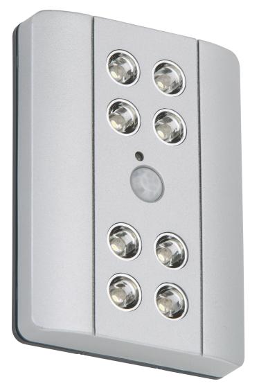 1 PZ Di *LAMPADA MULTIUSO 8 LED BATTERIE INCLUSE