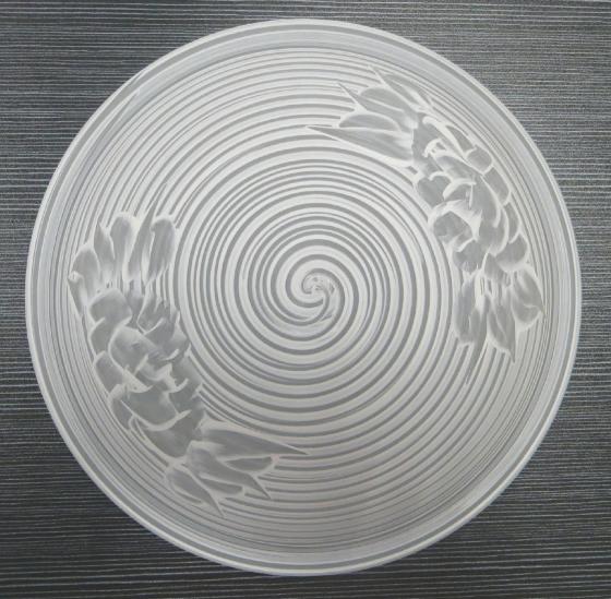6 PZ Di *PLAFONIERA TONDA DIAM.CM.30 VETRO  2178893