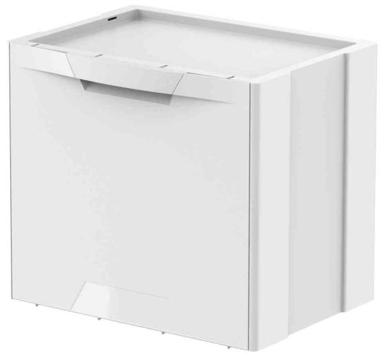 1 PZ Di PATTUMIERA MELICONI ECOCUBES LT.22 BIANCO