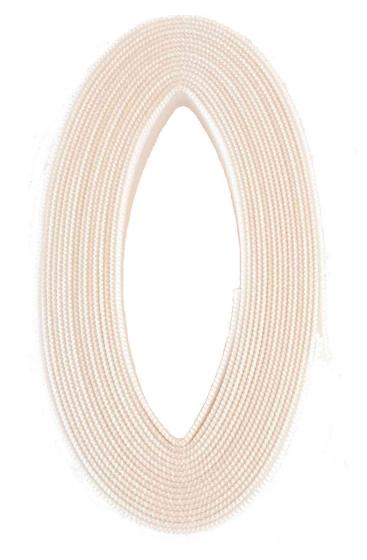 18 PZ Di CONFEZIONE CINTINO COTONE BIANCO M. 7