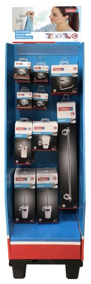 1 PZ Di TESA ESPOSITORE VUOTO ACC.RI BAGNO 'SMOOZ'