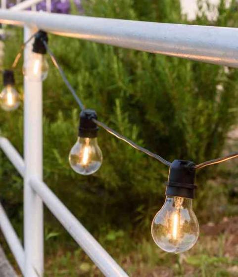 1 PZ Di PATIO LIGHT 10LUCI/MT.5P  IP44
