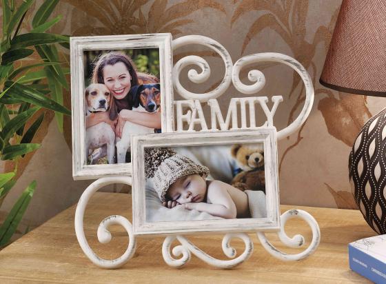 1 PZ Di PORTAFOTO 'FAMILY' 2 POSTI MOD.54087