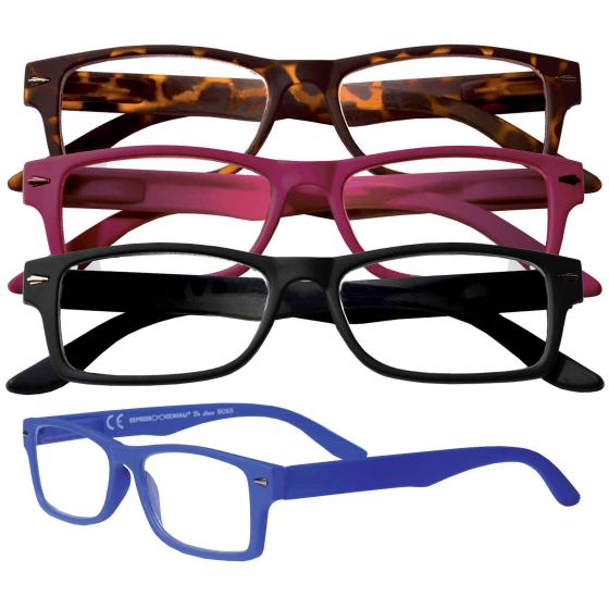4 PZ Di OCCHIALI BOSS COLORI ASSORT. DIOTTRIE 3,5