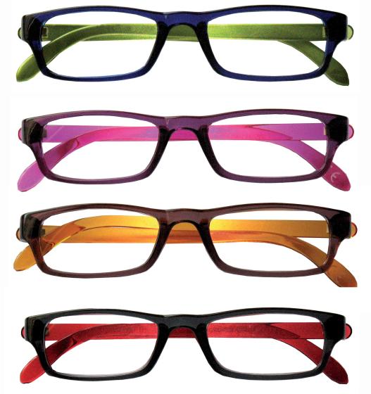 4 PZ Di OCCHIALI RAINBOW2 COL. ASSORT. DIOTTRIE 1
