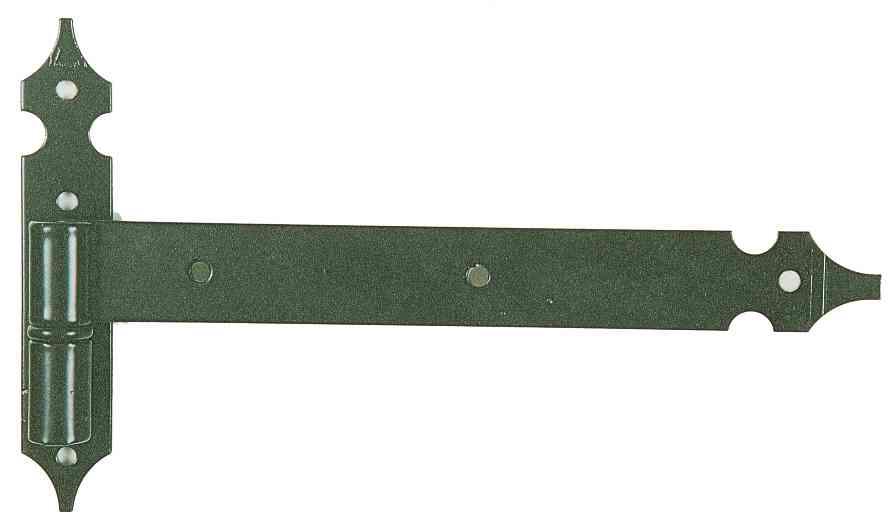 6,0 PZ Di CERNIERA FERRO POLIMERIZ 6444 A BATTENTE 25 CM