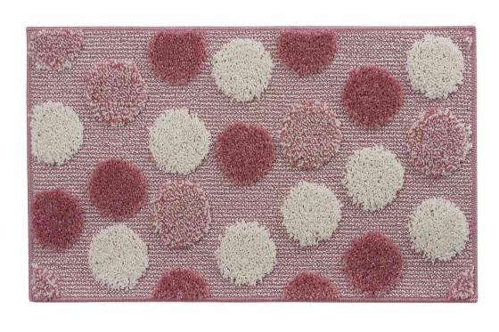 1,0 PZ Di TAPPETO BAGNO IOS 50X80 CM PRUGNA