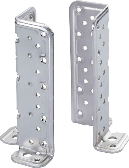 2,0 PZ Di PIASTRA 803/IN SUPPORTO PILASTRO REGIS INOX 53X171