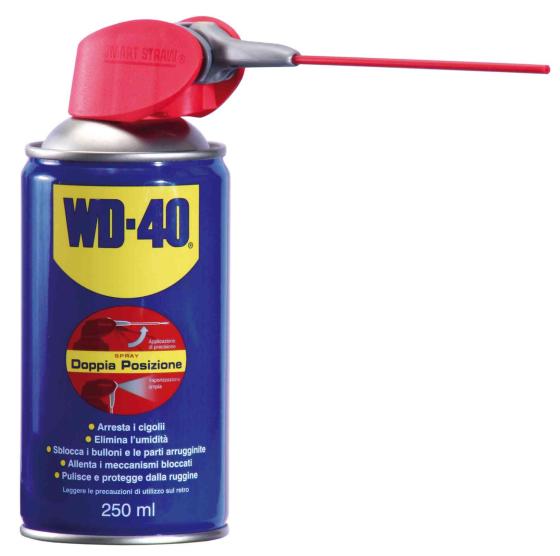 6,0 PZ Di SBLOCCANTE WD40 250 ML DOPPIA POSIZ COD.39490
