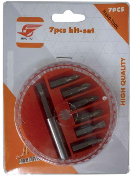 12,0 CF Di INSERTI PER AVVITATORE SET 7 PZ RIF.76700