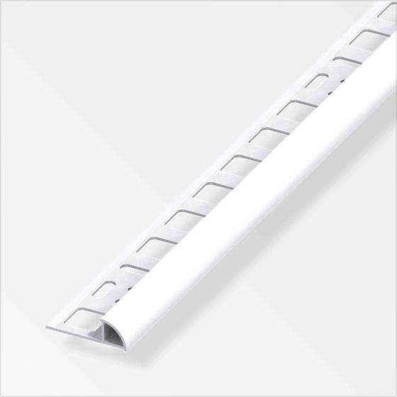 5,0 PZ Di PROFILO JOLLY PVC 10 MM H 250 CM BIANCO