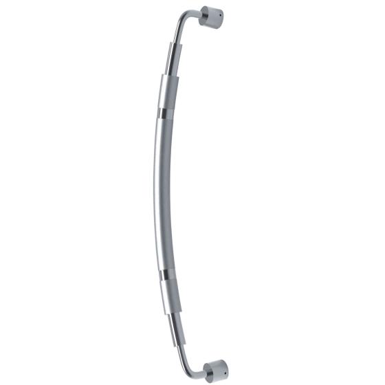 2,0 PZ Di MANIGLIONE ACCIAIO INOX 3 V 30 590 MM SATINATO