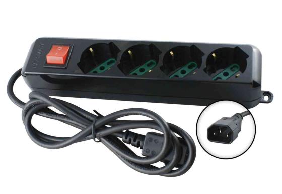 1,0 PZ Di MULTIPRESA 4BIP/SCH+INTERR. SPINA IEC GRUPPO CONTI
