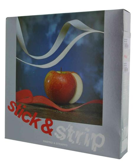 25,0 ML Di NASTRO A STRAPPO ADESIVO GANCIO ADES DGA+DAA