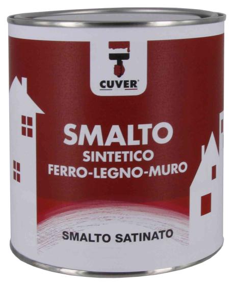 6,0 PZ Di SMALTO CUVER 0,750 L SATINATO NERO