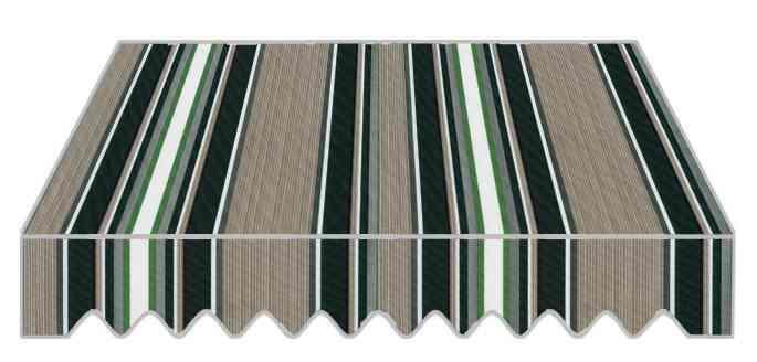 1,0 PZ Di TENDA DA SOLE BRACCI RETRATTILI 295X250 CM P6002