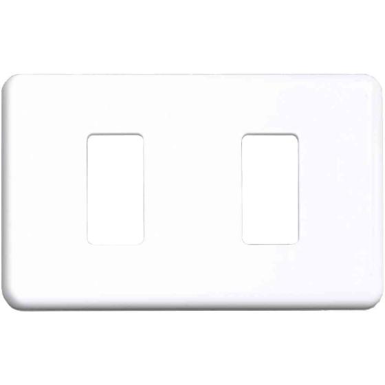 2,0 PZ Di COPRINTERRUTTORE PLASTICA 2P BIANCO**