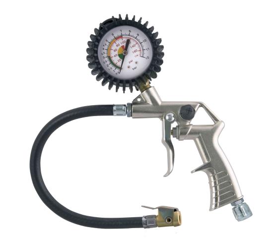 1,0 PZ Di ANI 25/DE PISTOLA GONFIAGGIO CON MANOMETRO 63 MM