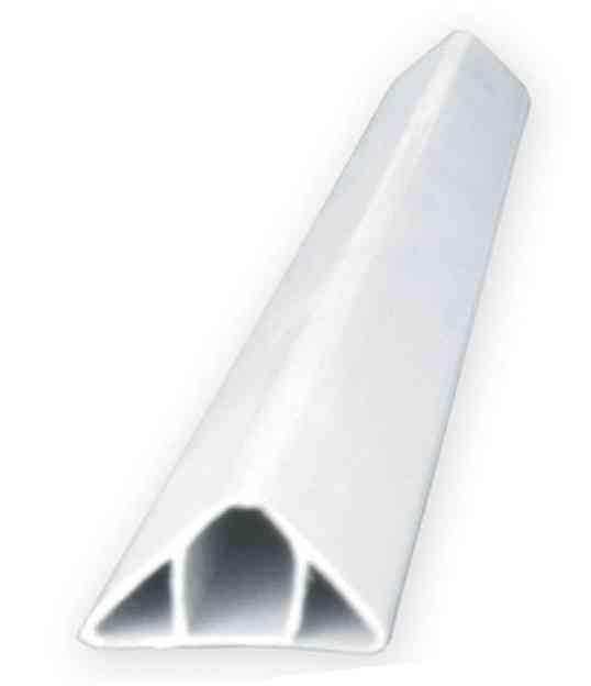 50,0 PZ Di SMUSSO PER PILASTRI PVC 22X22X30 MM