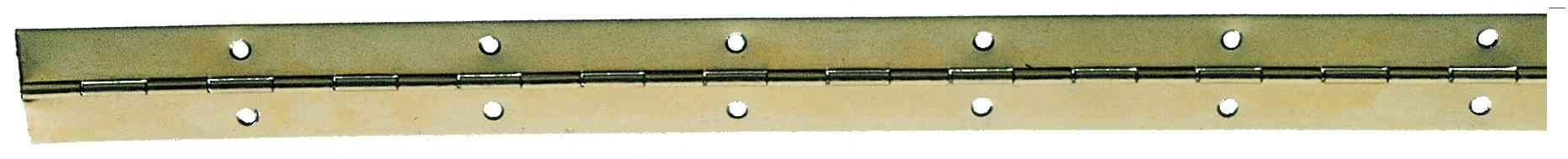 4,0 PZ Di CERNIERA A METRO 32 X 0,7 MM X 3,5 M OTTONATO