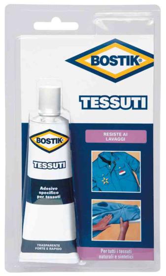 6,0 PZ Di BOSTIK COLLA PER TESSUTI 50 G BLISTER