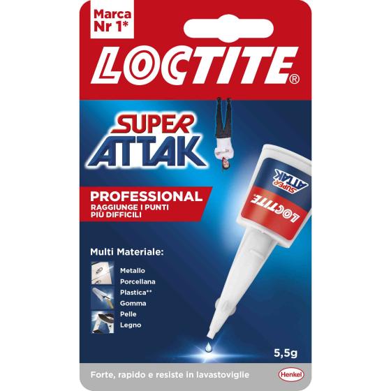 24,0 PZ Di ADESIVO ATTAK  5 G
