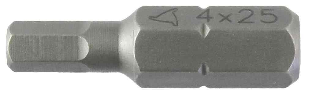 10,0 PZ Di LTI INSERTO ESAGONO INCASSATO D 5X25 MM