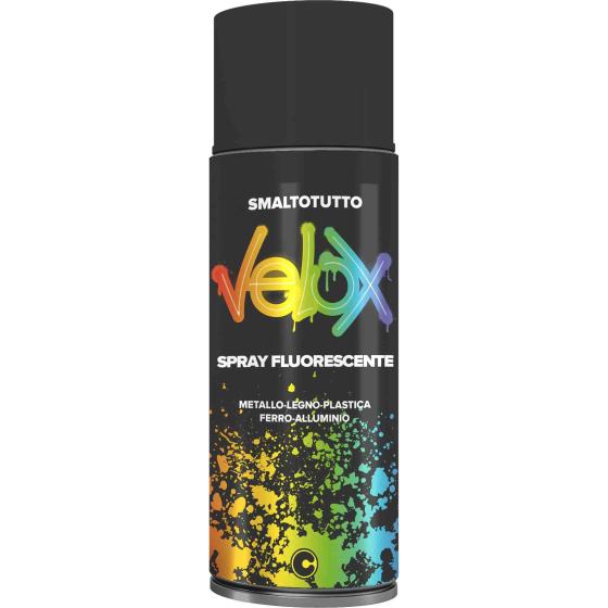 6,0 PZ Di VELOX SPRAY FLUORESCENTE ARANCIO N.129