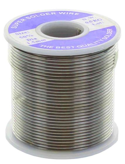 1,0 PZ Di STAGNO PER SALDARE 50 ROCCHETTO 500 G