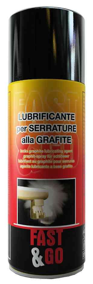 12,0 PZ Di FASTGO LUBRIFICANTE PER SERRATURE GRAFITE 200 ML