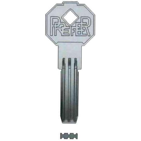 5,0 PZ Di PREFER CHIAVE GREZZA PER SERRATURA S211/711/810