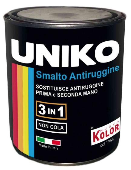 1,0 PZ Di SMALTO UNIKO 0,750 L NERO LUCIDO