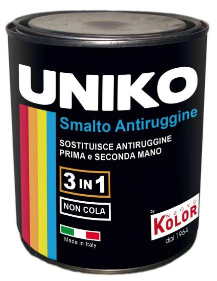 1,0 PZ Di SMALTO UNIKO 0,750 L MARRONE