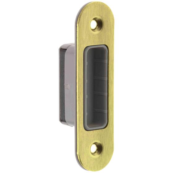 1,0 PZ Di CONTROPIASTRA PER PATENT MAGNETICA OTTONATO