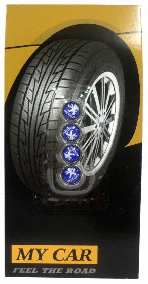 10,0 BL Di SET 4 TAPPI VALVOLE PNEUMATICI PEUGEOT